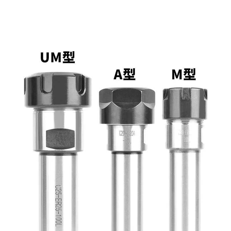 

C8 C10 C12 C16 C20 C25 C32 C40 ER8 ER11 ER16 ER20 ER25 ER32 60L 100L 150L 200Lцанговый патрон CNC machine Lengthen Tools holder
