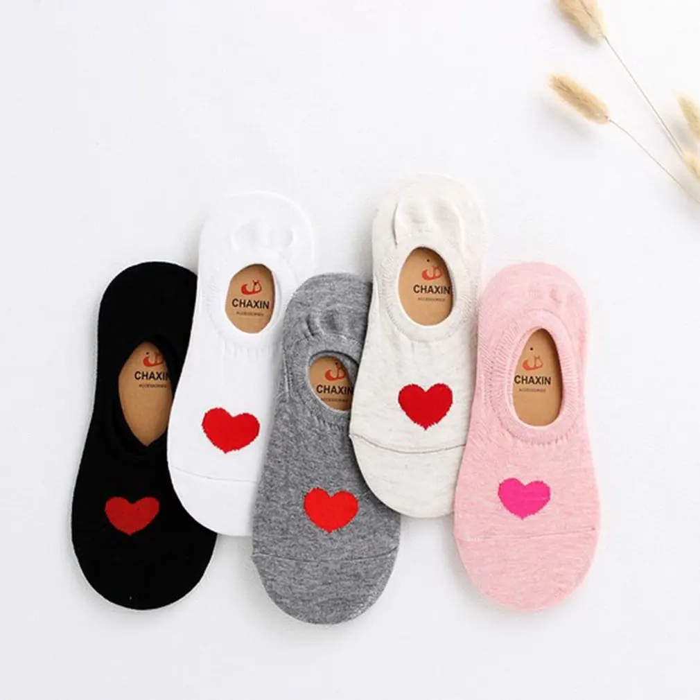 

Spring Summer Cute Cotton Boat Socks Breathable Casual Funny Warm Invisible Sock Fashions Socks 2018