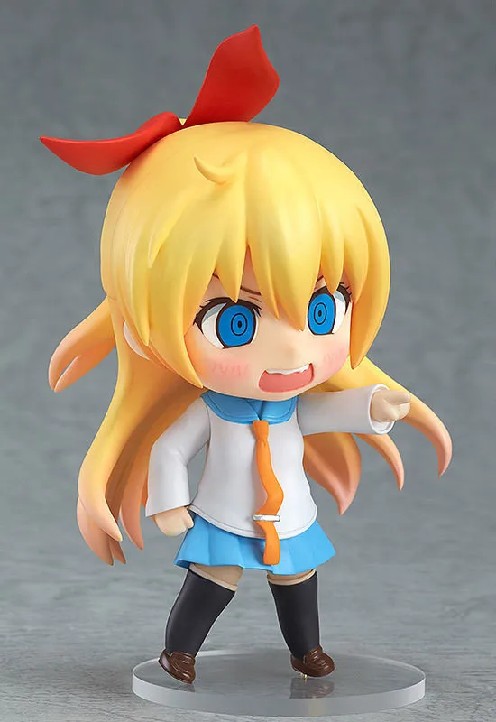 10 см милые Nendoroid Nisekoi Chitoge Kirisaki Аниме Фигурки ПВХ Коллекция Модель игрушки brinquedos Для Рождественский подарок