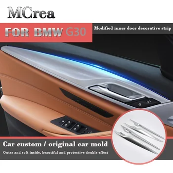 

MCrea Auto Car Interior Door Protective Stickers Inner Cover For BMW G30 5 Series 2017 2018 Accessories