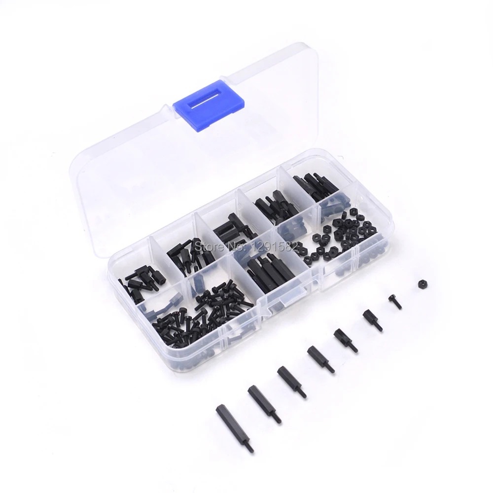 180pcs M2 nylon scerws (7)