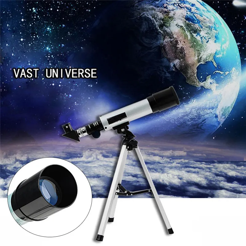 

Professional HD Telescope Astronomical Monocular With Tripod Refractor Spyglass Zoom High Power Spotting Scopes Powerful