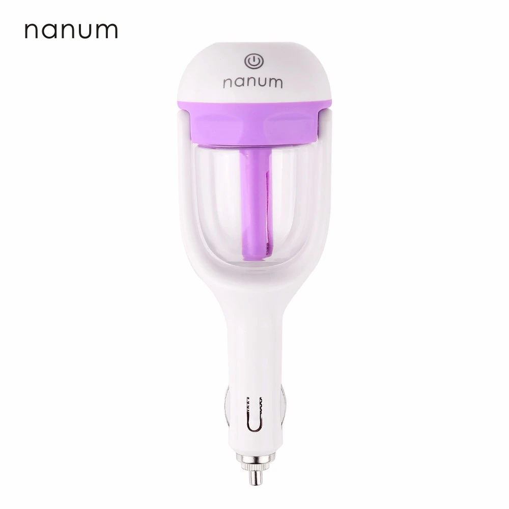 

NANUM Car Air Purifier Steam Humidifier Aroma Diffuser Air Essential Oil Air Car Aromatherapy Fresher Car Air Freshener