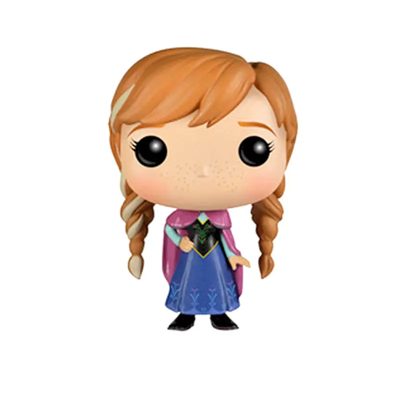 Funko POP Kawaii Frozen the Snow Queen Princess doll Anna Elsa Collection PVC Action Figure toys for children birthday Gift Funko POP Kawaii Frozen the Snow Queen Princess doll Anna Elsa Collection PVC Action Figure toys for children birthday Gift
