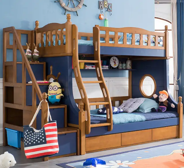 Webetop Nautical Style Kids Composite Bed Bedroom Furniture