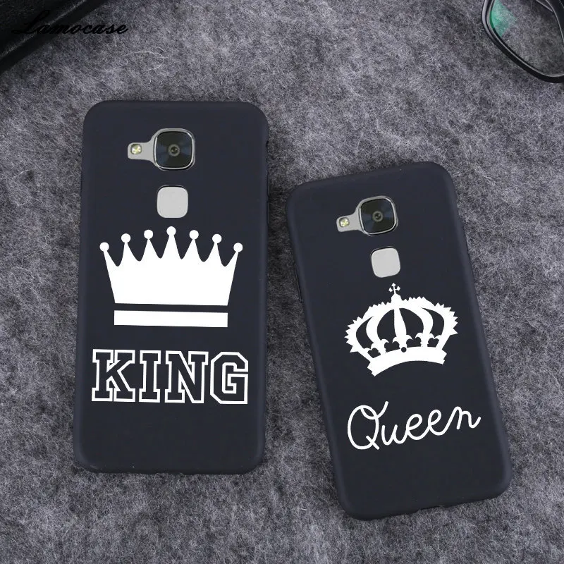 

Lamocase Matte Scrub Phone Cover For Huawei Honor 5C With Fingerprint TPU Case For Honor 7 Lite/GT3/GR5mini 5.2"Back Cover Cases