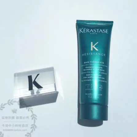 Kerastase сопротивление Bain Force Architecte Восстанавливающий шампунь/80 мл/Desquamation/анти-зачистки/прочность - Цвет: Темно-синий