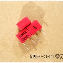 10 шт./50 шт. WIMA FKP2 100pF 100V 100v100pf 5% Фольга пленочный конденсатор 0.1nF 101