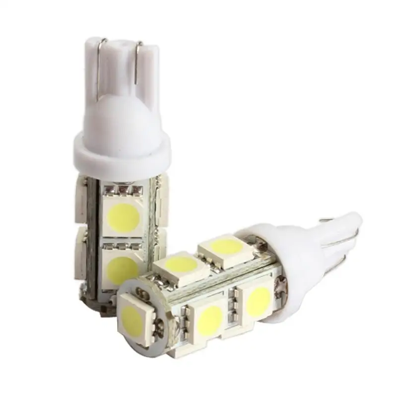 2 шт. автомобиля задний фонарь 194 168 W5W T10 9SMD 5050 светодиодный белый светильник
