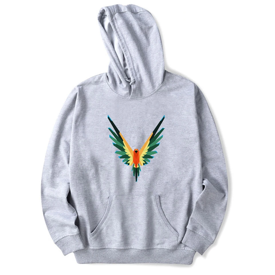 NEW Logan Paul Design Men/Women Pocket Hoodies 6Colour Maverick Wing Dream Spring Unisex Casual Sweatshirts Trendy Angel Pattern
