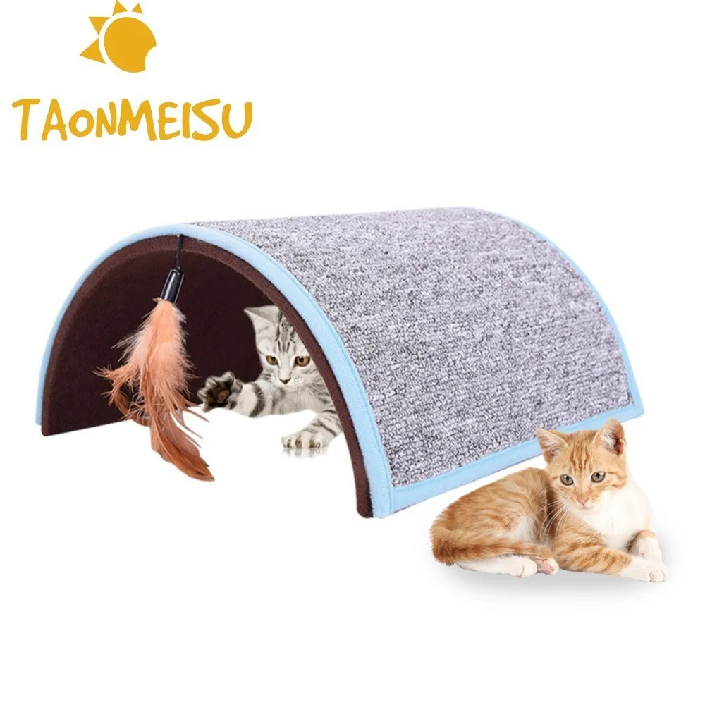 Buy Cat Scratch Board Tunnel Shaped Funny Pet Toys Cat