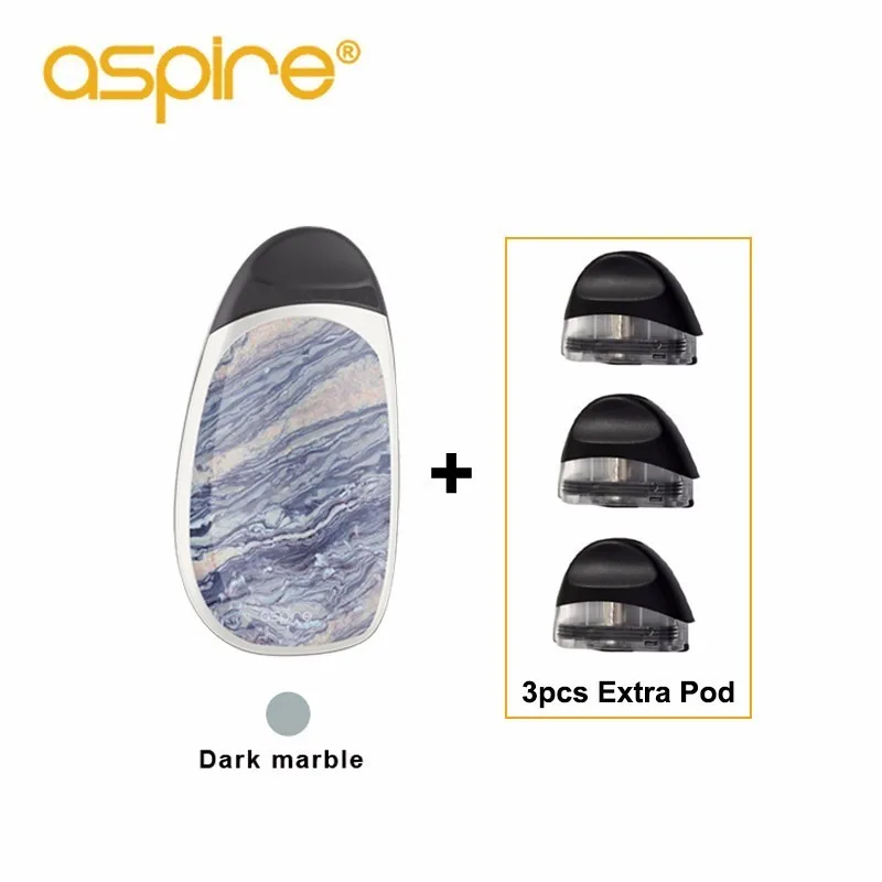 Aspire Cobble AIO Starter Kit Mini Vape Pod System 700 мАч электронная сигарета 1.4ohm катушка поддержка Nic