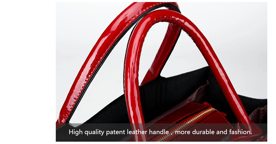 de Alta Qualidade Pu Leather Shoulder Tote