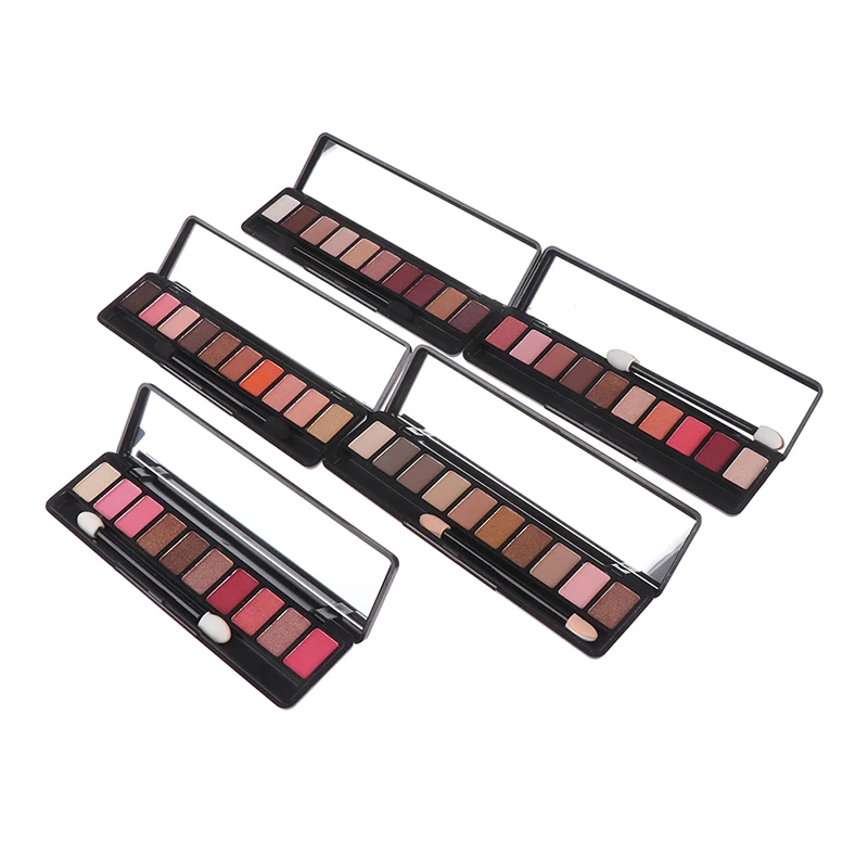 10Colors Brand Eye Shadow Palette Makeup Long Lasting Waterproof Pigments Glitter Eyeshadow Kits Shimmer Matte