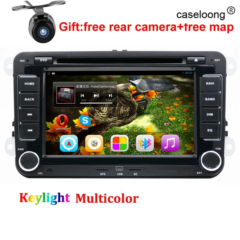 Quad core Android Car DVD for VW golf 4 golf 5 6 touran passat B6 sharan