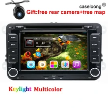Quad core Android de DVD Del Coche para VW golf 4 golf 5 6 polo tiguan touran caddy passat B6 jetta sharan transporter t5 coche gps radio