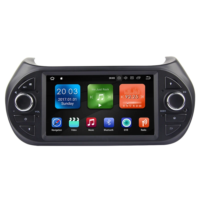 Best 2 Din Android 8.1 8.0 Car Radio Car Multimedia player GPS DVD For FIAT Fiorino Qubo Citroen Nemo Peugeot Bipper autoradio wifi 26