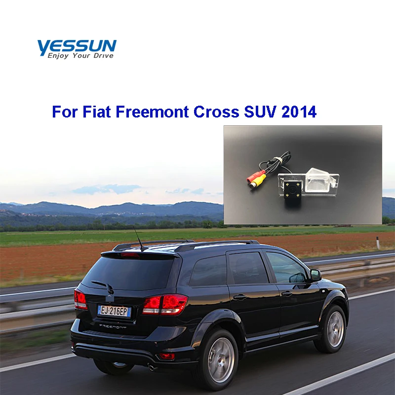 

Yessun HD CCD Night Vision Car Rear View Reverse Backup Camera Waterproof For Fiat Freemont Cross SUV 2014