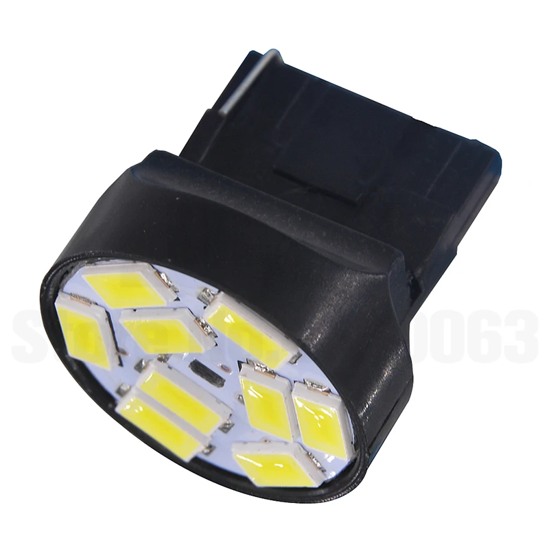 10x7440 светодиодный 7443 9 SMD автомобильный светильник s T20 LED Авто стоп сигнал задний