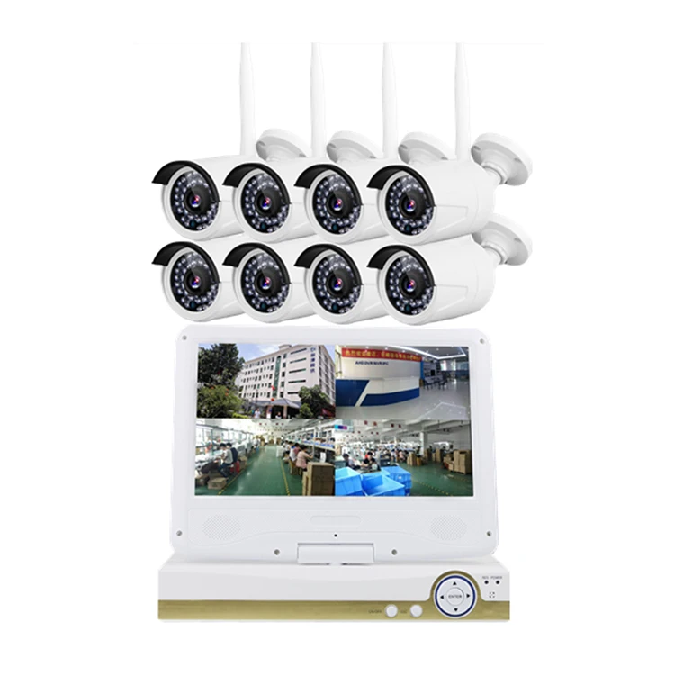 

CWH 1080P LCD NVR WIFI Surveillance Security Camera System 8CH 2MP Wireless CCTV Camera System CCTV Camera WIFI Surveillance Kit