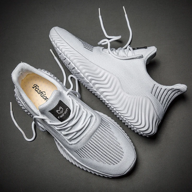 Hemmyi رياضية الرجال Flyknit تنفس عارضة الذكور الأحذية ضوء كبير حجم تنيس Masculino Adulto دعم دروبشيبينغ 39-47 Hemmyi رياضية الرجال Flyknit تنفس عارضة الذكور الأحذية ضوء كبير حجم تنيس Masculino Adulto دعم دروبشيبينغ 39-47