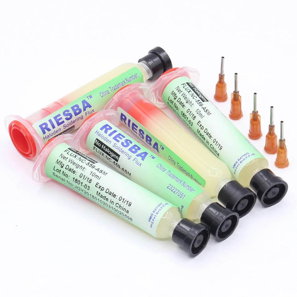 

RIESBA Imported from the United States help solder paste solder paste flux NC - 559 - ASM oil cylinder welding(1/2/5/10PC)
