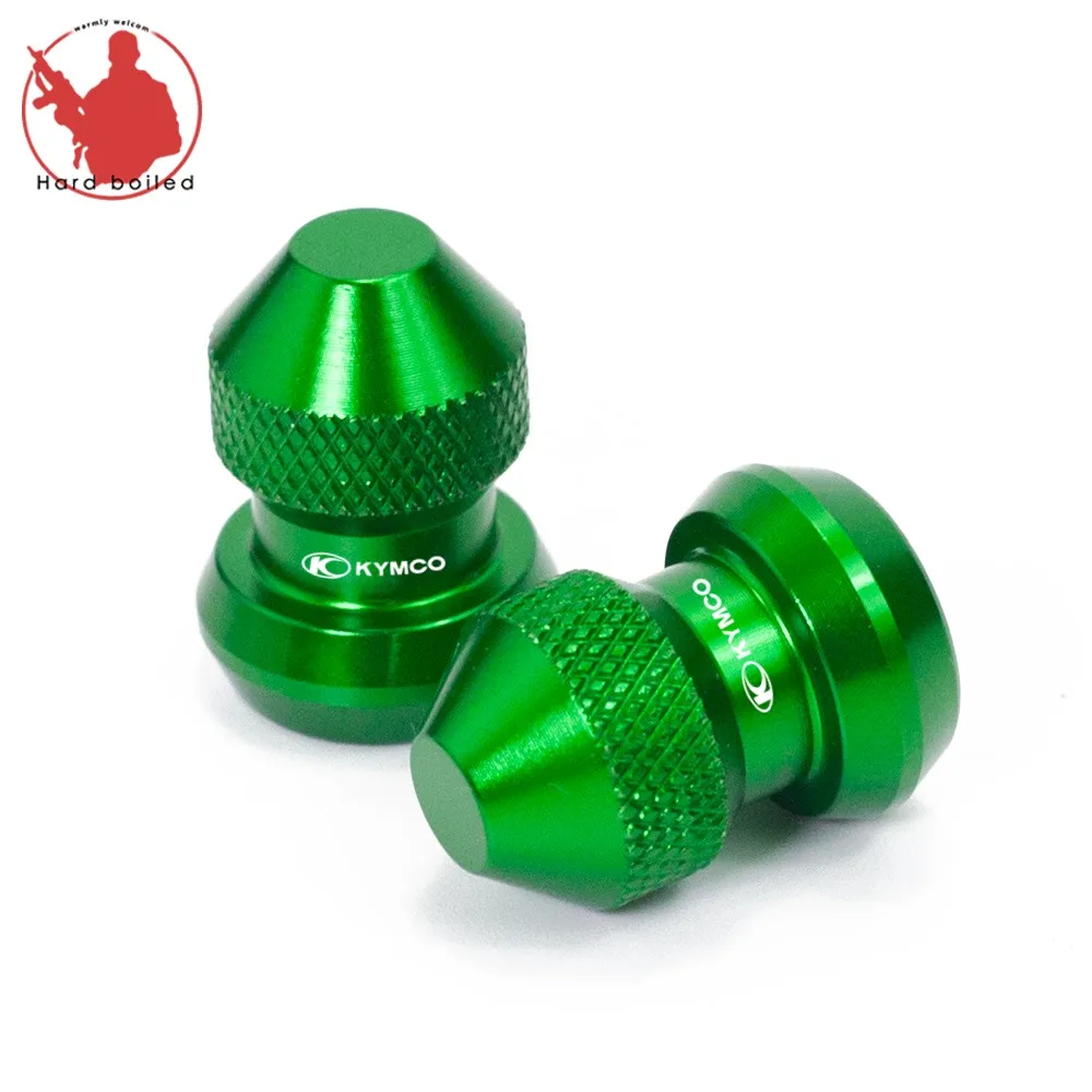 For KYMCO AK550 XCITING 250 300 350 400 400S 500 DownTown 350 Motorcycle Accessories Wheel Tire Valve caps CNC Airtight Covers (5)_Jc