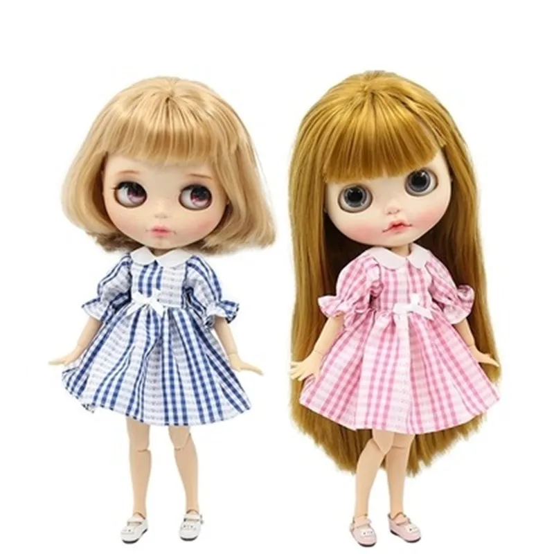 

Clothes For 1/6 Blyth Doll 4 Colors Dress Summer Skirt Suitable For 30cm Normal And Joint Body BJD Doll Doll Accessory