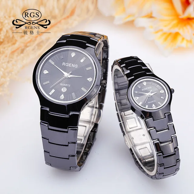mens womens ceramics wrist watches black white quartz loves male ladies watch fa mens womens ceramics wrist watches black white quartz loves male ladies watch fa