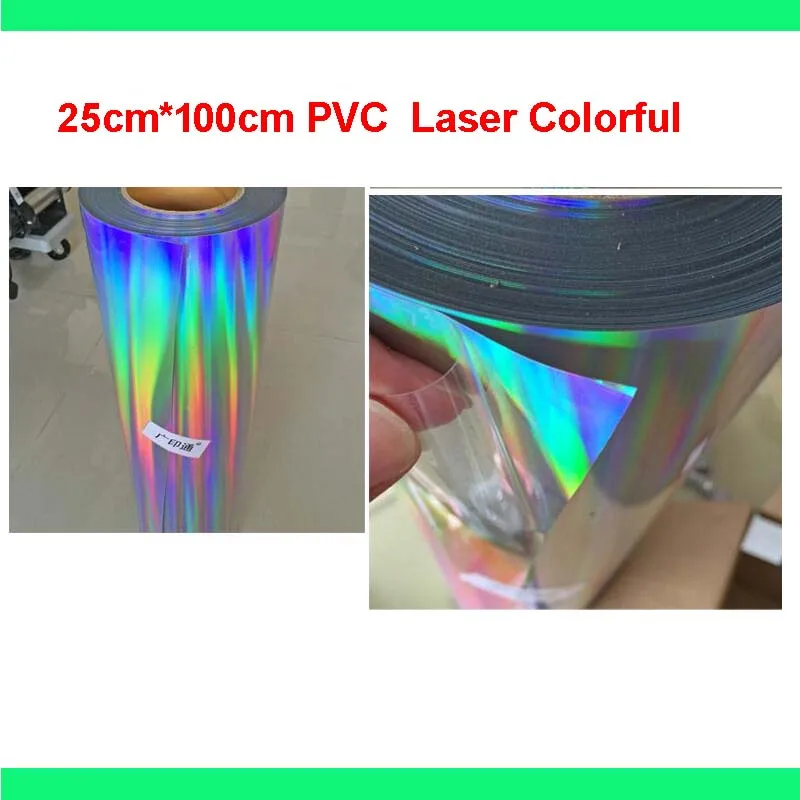 

Free shipping 1 sheet 10"x40"/25cmx100cm Laser colorful PVC Heat Transfer Vinyl Heat Press T-shirt Iron On HTV Printing SALE!