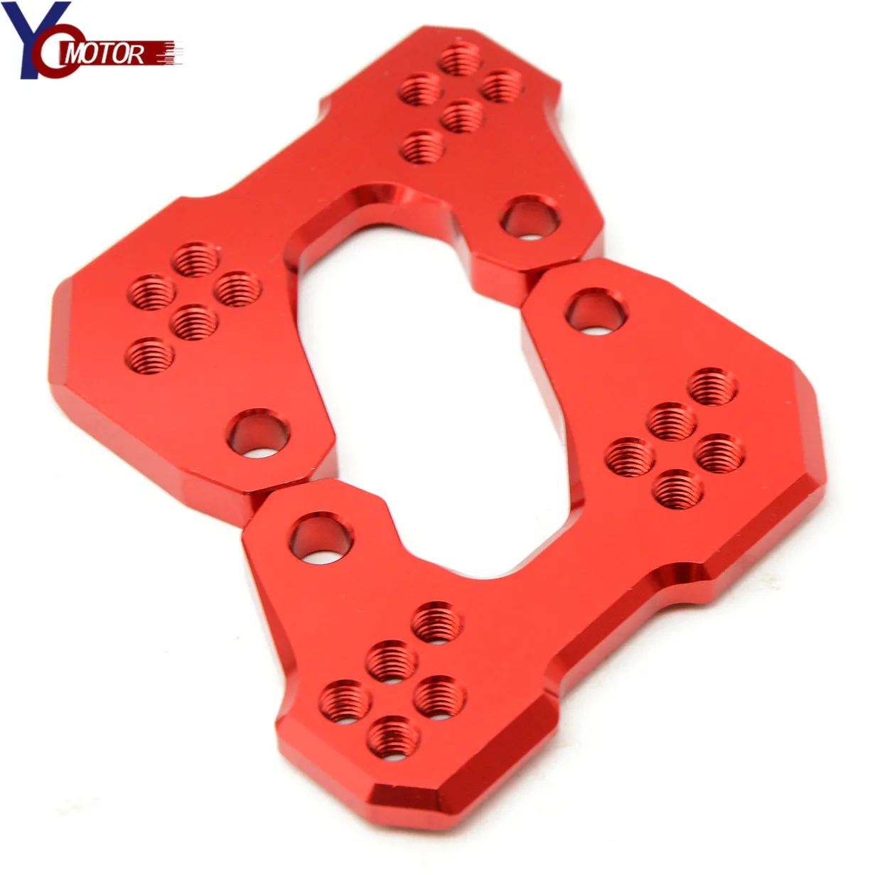 Мотоцикл CNC мотоцикл Алюминиевые аксессуары подножки для заднего сиденья задние