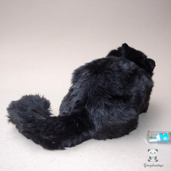 Плюшевые кошки игрушки куклы моделирования черный персидский кот мягкая игрушка аксессуары автомобиль украшения Детская подарки на день