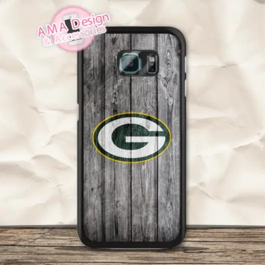 Green Bay Packers По Дереву Хоккей Case Для Galaxy S7 S6 Edge Plus S5 мини S4 активный S3 Core Prime A7 A5 A3 Win Ace 3