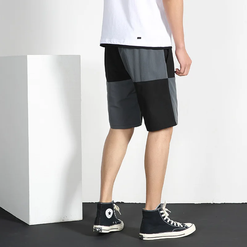 Simple Summer Cargo Shorts Men Cotton Joggers Casual Short Home Pockets Sport Patchwork Plus Size Mid Red Loose Street Wear 4XL Simple Summer Cargo Shorts Men Cotton Joggers Casual Short Home Pockets Sport Patchwork Plus Size Mid Red Loose Street Wear 4XL