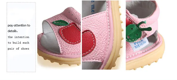 Kalupao Children Shoes Kids Sandals Girls White Toddler Girl Shoes Summer Sandals Soft Sole Genuine Leather Kids Girls Footwear (12)