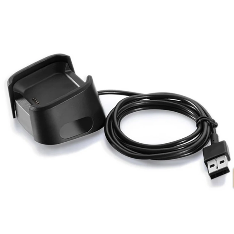 1Pcs Practical Outdoor Tools Charging Cradle Dock USB Data Cable Base Charger For Fitbit Versa Watch For Outdoor Camping