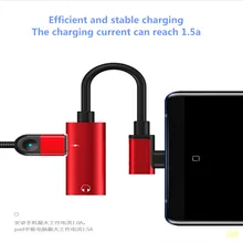 Audio adapter type-c to 3.5 applicable Letv type c to 3.5mm male headset audio adapter