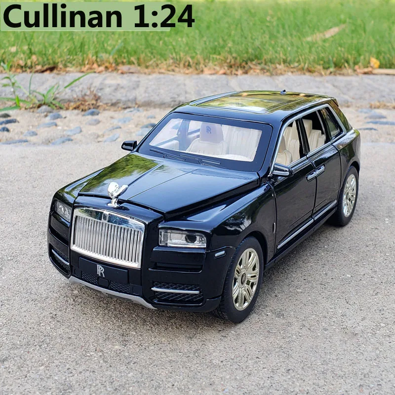 1:24 Масштаб Rolls Royce Cullinan литье под давлением игрушечные машинки горячие колеса металлическая модель автомобиля мини автомобильная дорога подарки на день рождения для детей