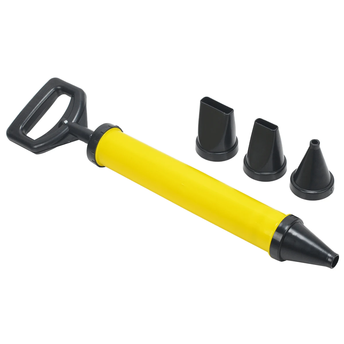 Mayitr 1pc Stainless Steel Caulking Gun Pointing Brick Grouting Mortar Sprayer Applicator Tool for Cement lime 4 Nozzle