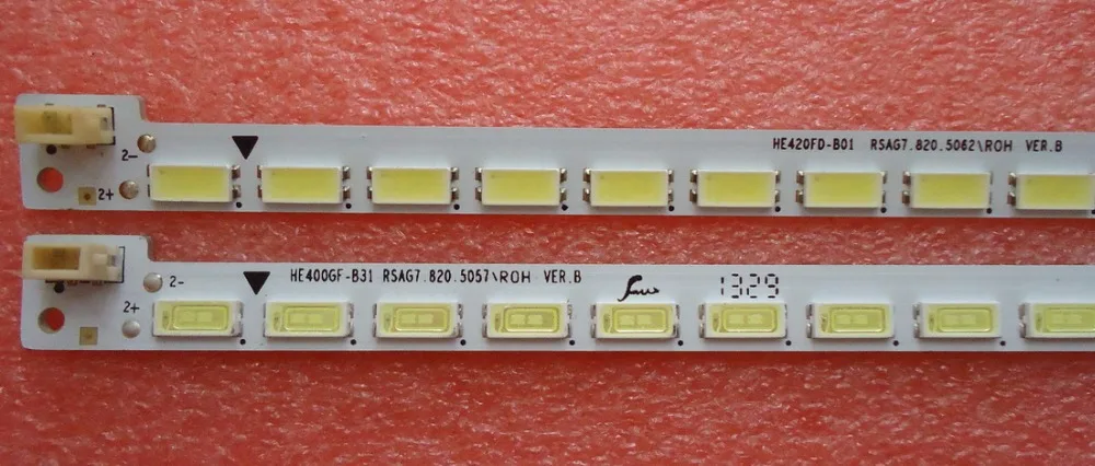 Экран LED40K160JD HE400GF-B31 RSAG7.820.5057 светодиодная подсветка 1 шт. = 54led 500 мм