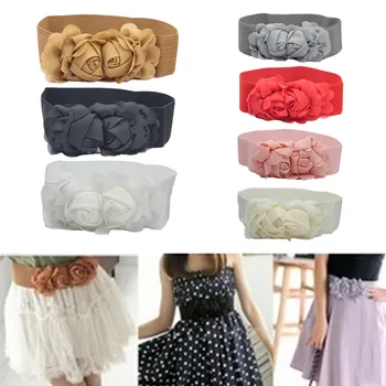 

2018 Hot Selling Women Lady Belts Fashion Elastic Waist Belt for Summer Dress&Skirts Wide Waist Band