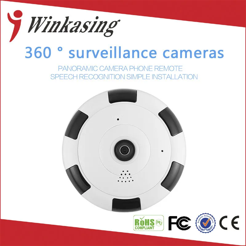 

1080P Wireless IP Camera FishEye Smart Home CCTV 3D 360 degree VR Camera 2MP Home Security WiFi Camera Panoramic