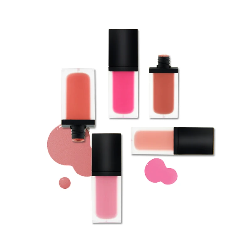 

Natural Liquid Blush 4 Colors Baked Blush Face Base Makeup Blusher Cheek Face Blusher Beauty Cosmetic For Women