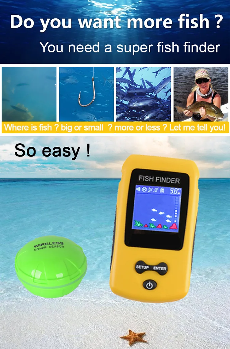 

PDDHKK Wireless Underwater Fish Finder Fishing Camera With Colour Display Screen Visual Video Fish Finder 90 Degree Ice Fishing