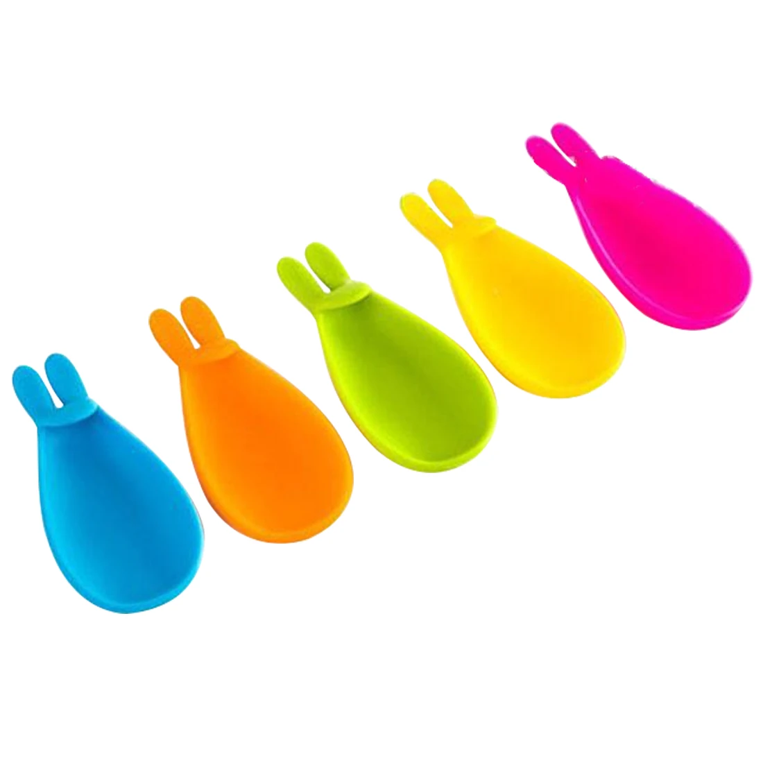 

Cute 1pc Rabbit Shape Silicone Tea Bag Holder Cup Mug Hanging Tool Tea Tools Silicone Cup Mug Hanging Tool Coffee Spoon Holder