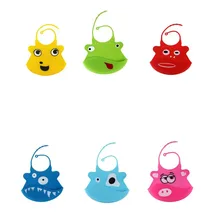 Дизайн мультфильм детские кожаные фартуки есть твердый удобный силикон водонепроницаемые фартуки нагрудник для детей самостоятельного кормления уход