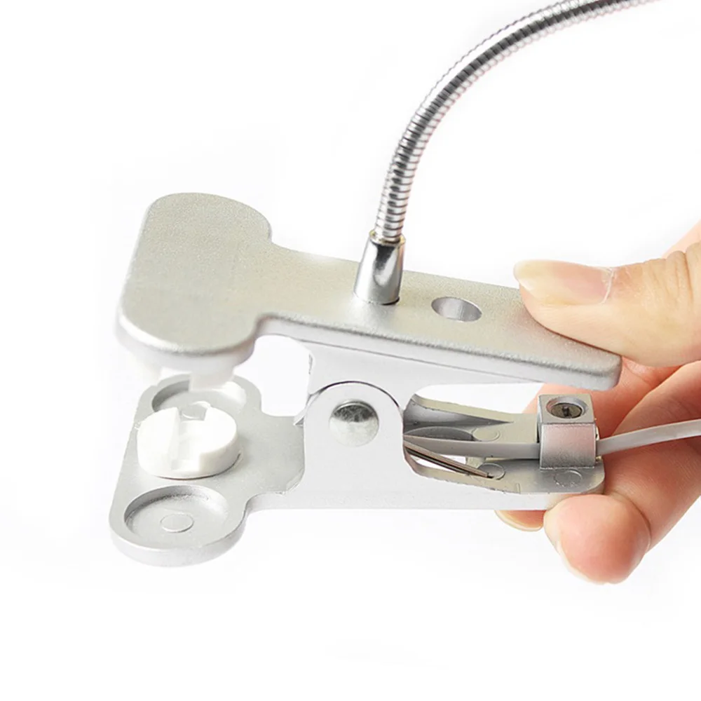 

Dropship 5V USB Table Lamp Flexible LED Desk Lamp with Clip for Bedside Book Reading Study Office Work