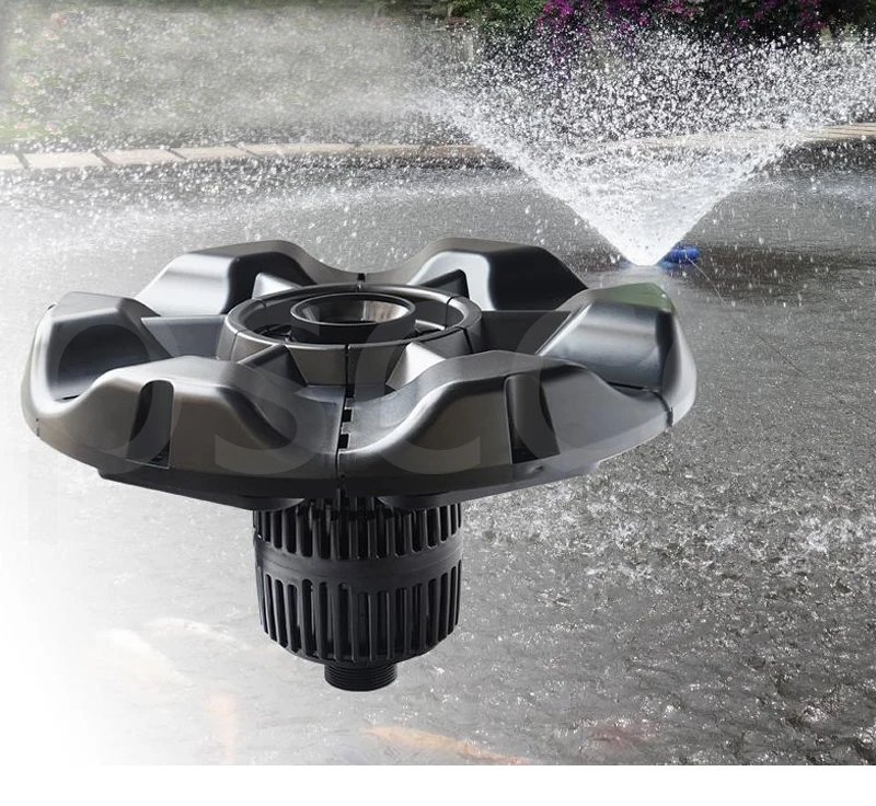 

Koi pond fish pond oxygen pump Multi-funtional Submersible Water Pump Aquarium Fish Tank UV Fountain Pump Koi Pond Filter