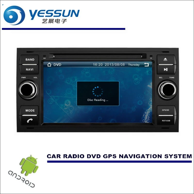 Perfect YESSUN Wince / Android Car Media Navi System For Ford C-Max / Galaxy 2005~2009 CD DVD GPS Player Navi Radio Stereo HD Screen 2