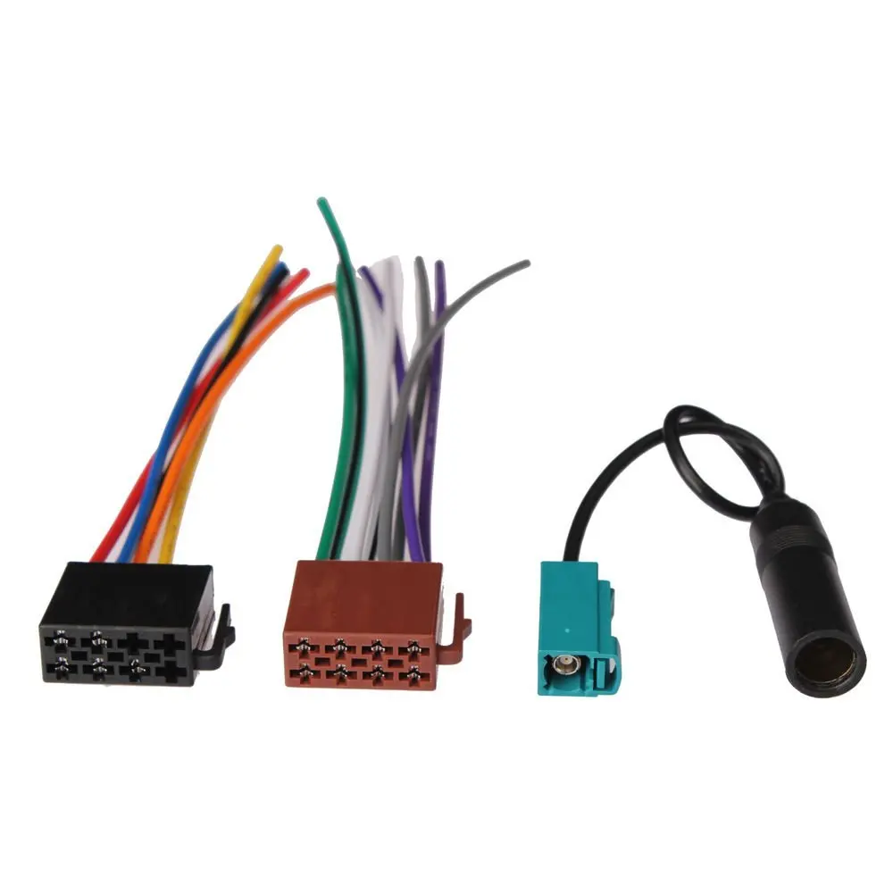 Moonet Car Stereo Aftermarket Radio Wire Harness + FM Antenna for Volkswagen QX153-in Car MP3 Players from Automobiles & Motorcycles on Aliexpress.com ...